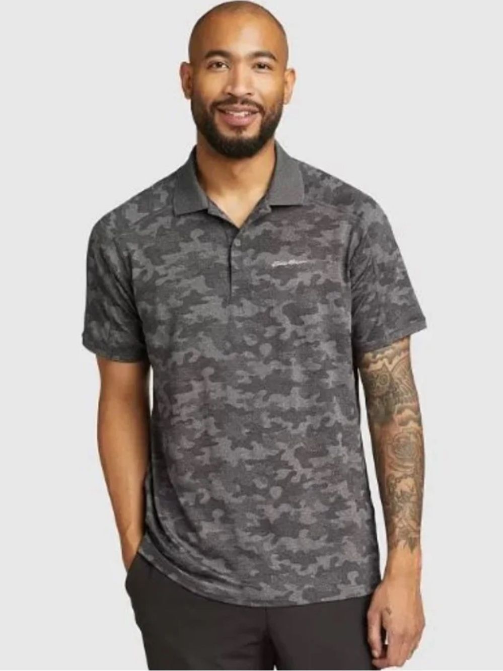 Eddie Bauer Men's Resolution Pro Jacquard Polo✨